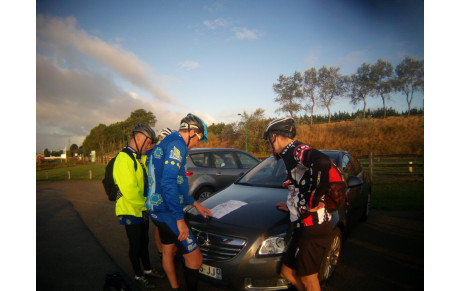Dernière reco et pré-balisage des parcours VTT
