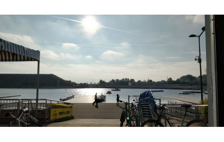 Fléchage des parcours VTT et préparation de la salle